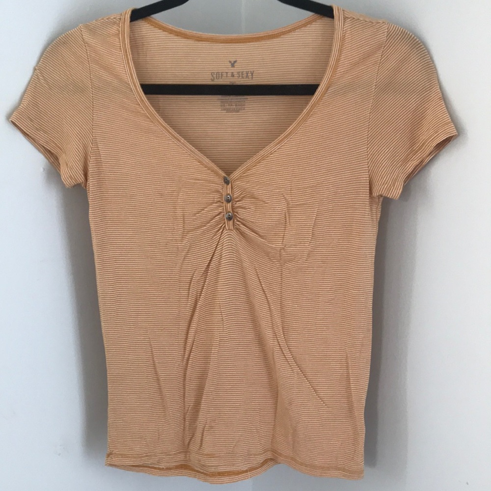 Shirt sleeve top